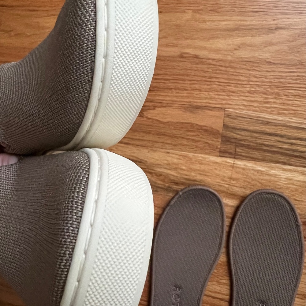 Rothy’s The original slip-on sneakers in Latte women’s size 7 - Picture 10 of 13